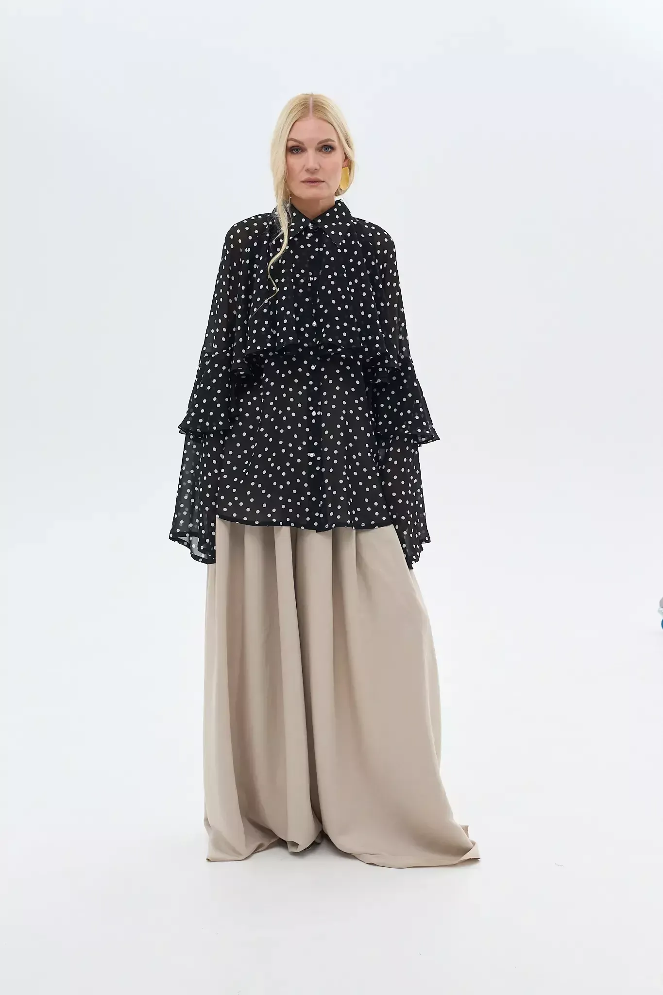 Блуза FOLLING DOTS