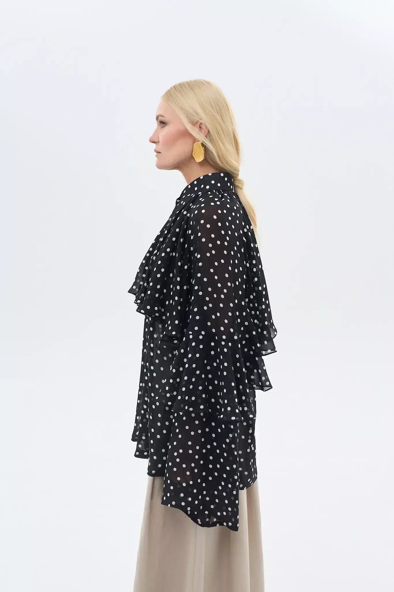 Блуза FOLLING DOTS