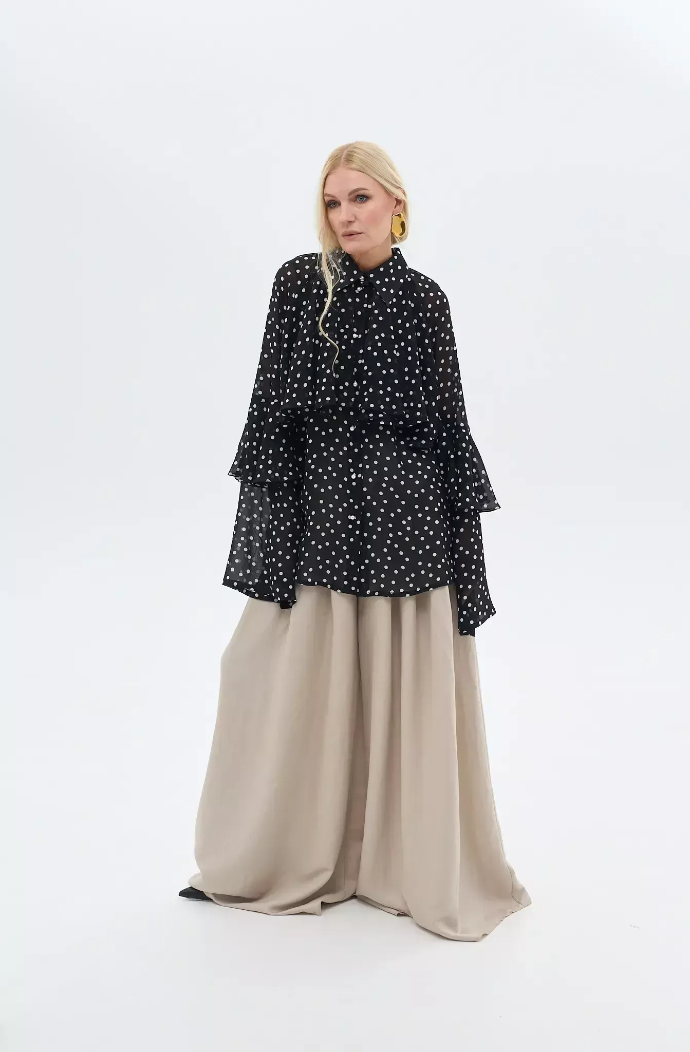 Блуза FOLLING DOTS